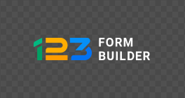 123formbuilder logo black backround