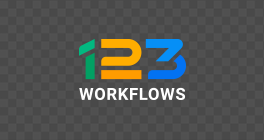 123workflows logo black