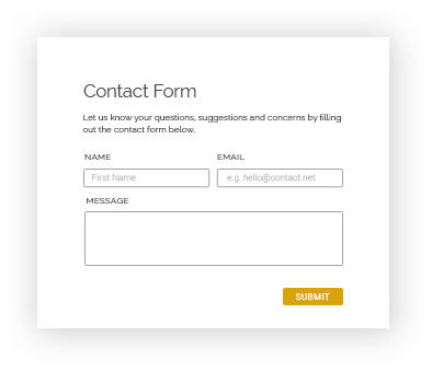 Beautiful forms for your stunning store