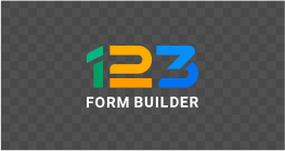 123formbuilder logo square background black