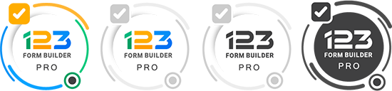123 form builder pro logo